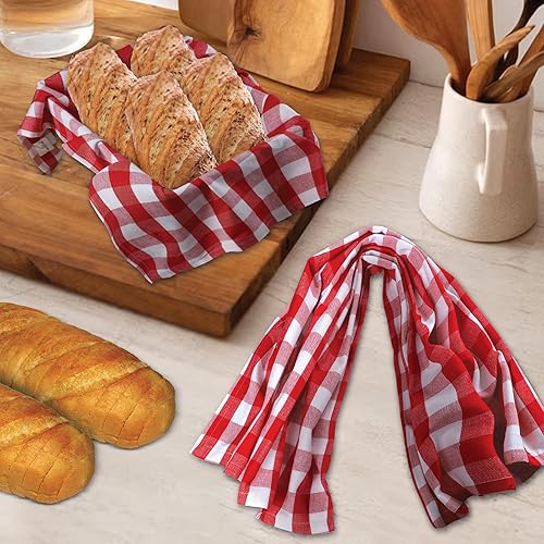 Miniatura 6 de Urban Villa - Toallas de cocina 100% algodón, paños de cocina para la cocina (juego de 6) 20x30 Paños de cocina altamente absorbentes, juego de lino