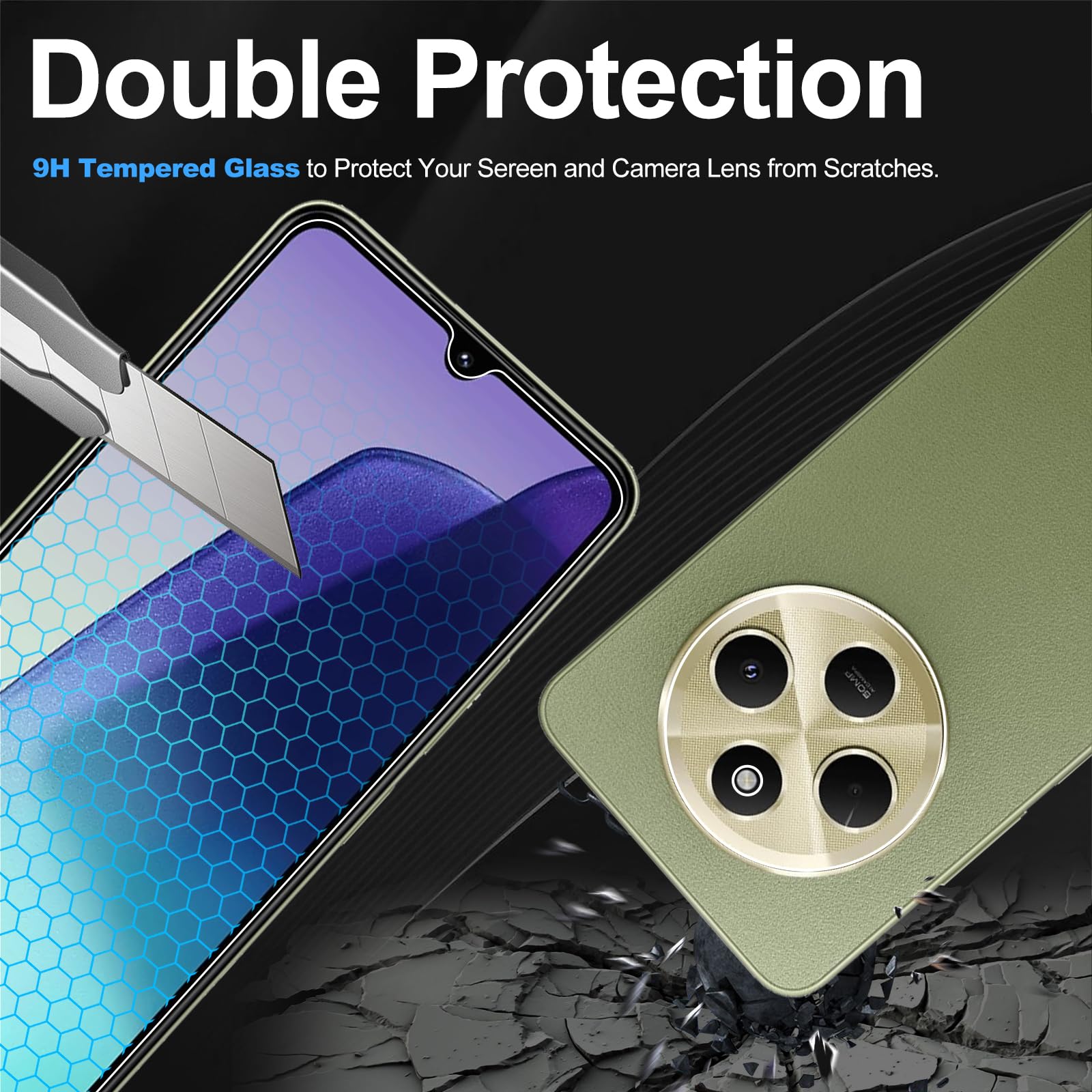 Tikawi x3 Verre trempé 9H Xiaomi Redmi Note 10 Pro (6.67) Protection