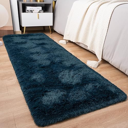 Vista 88 de Pacapet Alfombras esponjosas, alfombras peludas de felpa beige para sala de estar, dormitorio, alfombra mullida para habitación de los niños