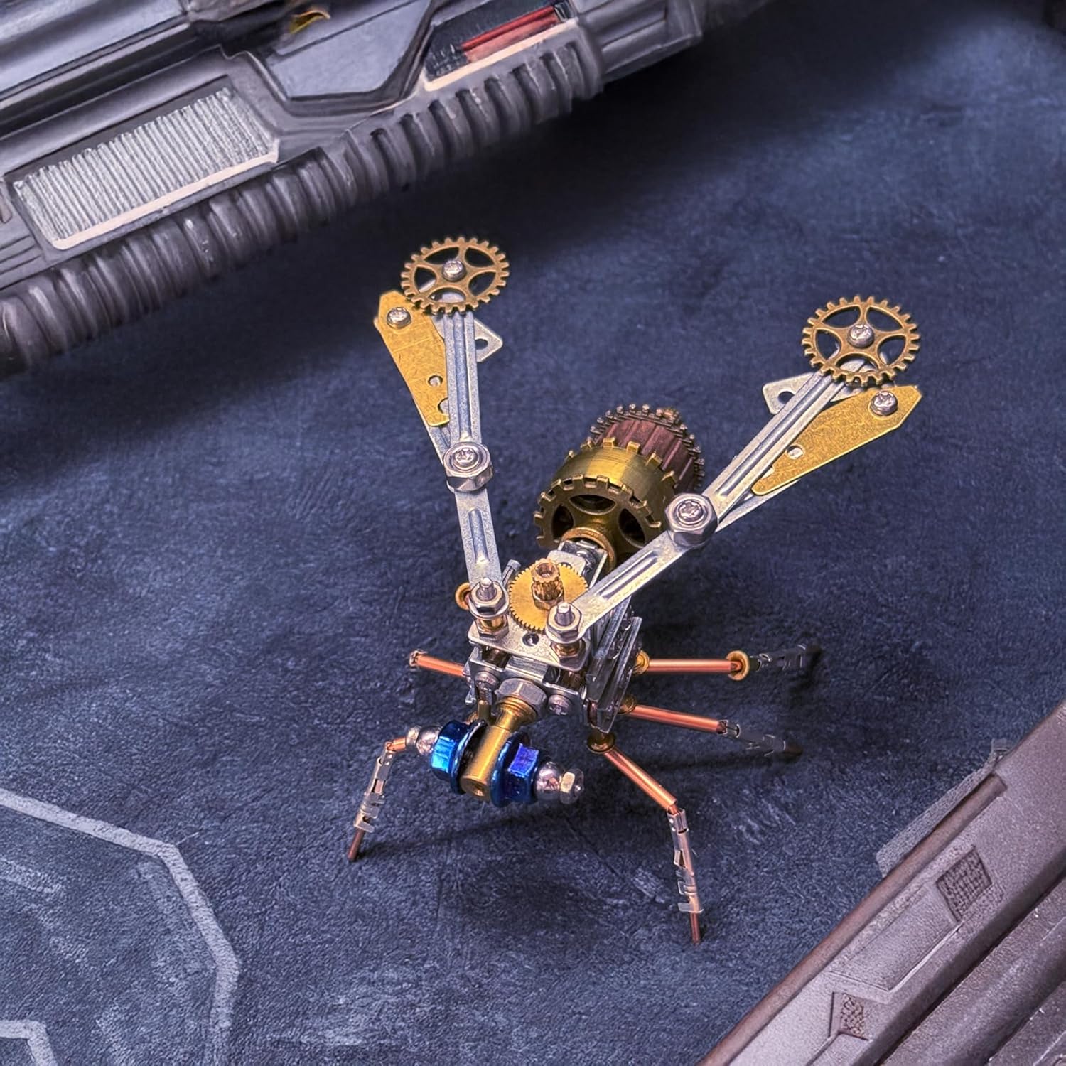 3D Metal Model Kits Insect Bug Mechanical Steampunk Science Kit Metal Building DIY Projects Arts and Crafts Hobby Kits Gift Ideas for Birthday & Christmas (Mechanical Insect)