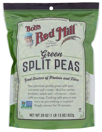 Bobs Red Mill Green Split Peas, 29 oz Pack of 1