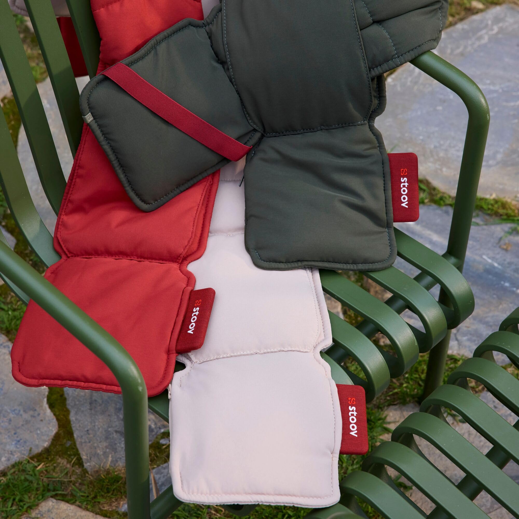 Stoov Kokoon³ - Écharpe chauffante sans fil - Moss Green