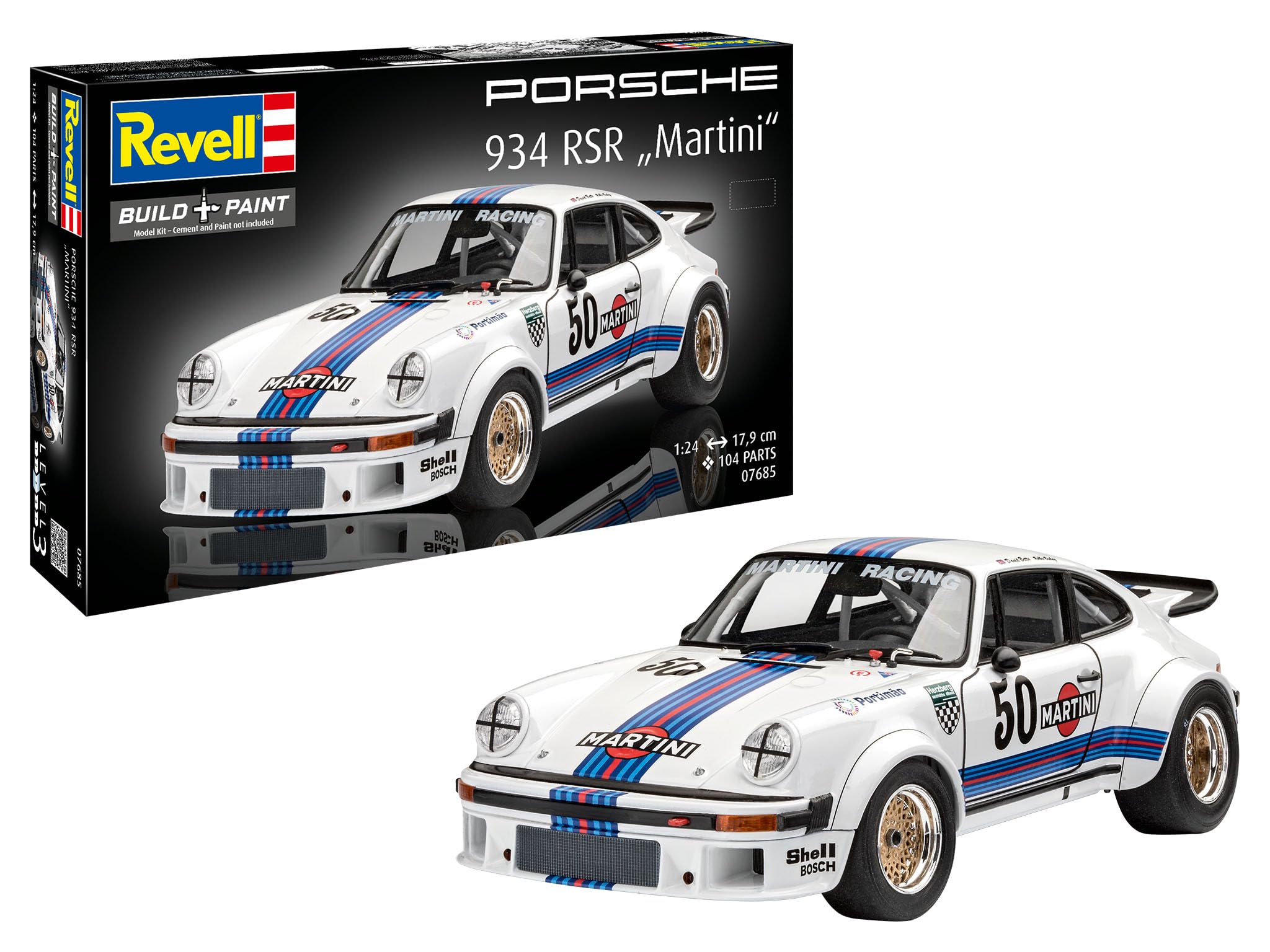 Amazon | ドイツレベル(Revell) 1/24 ポルシェ 934 RSR マルティニ