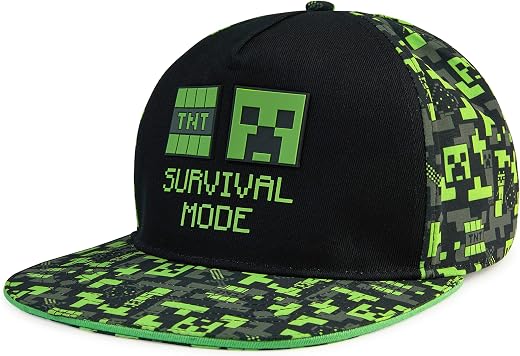 Minecraft Boys Bucket Hat, Sun Hat for Kids Beach Summer Holiday Essentials - Gifts for Gamers