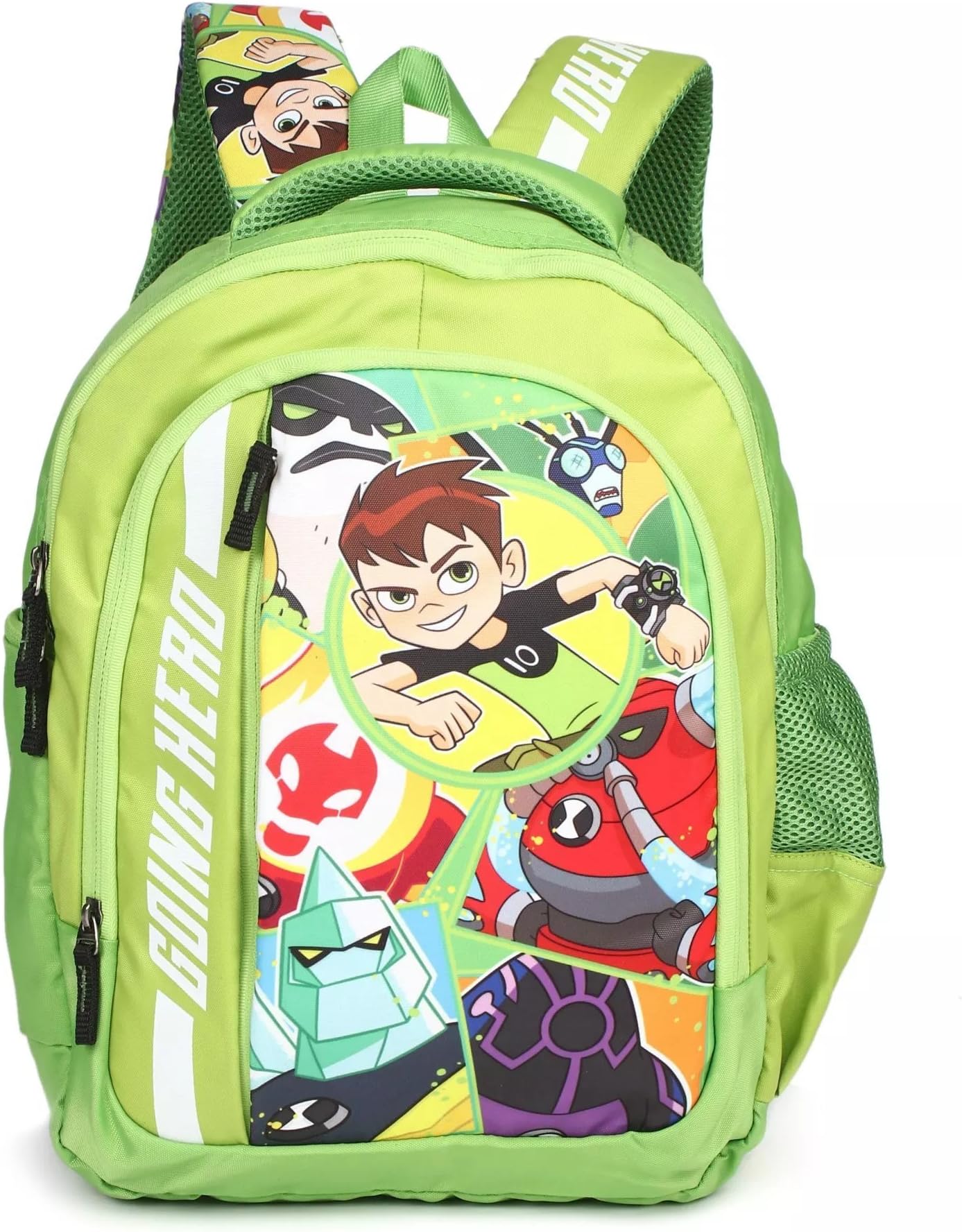 HMI Original Licensed Ben 10 21 Ltrs Multi-Colour School Backpack (HMHISB 30604-BEN)