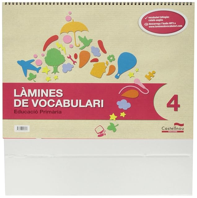 Portada de Làmines de Vocabulari 4. Ed 2013 Catala