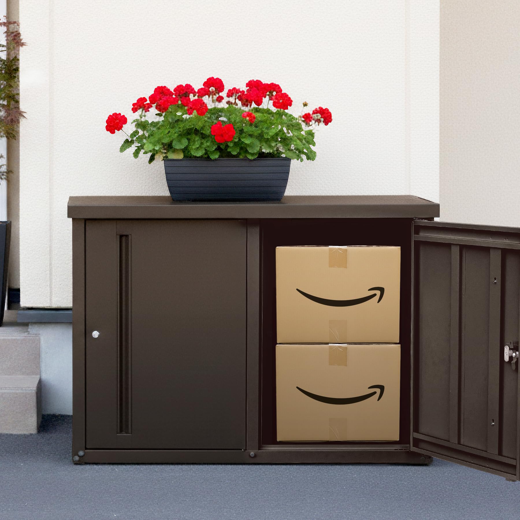 Amazon | ガーデンマスター(Gardenmaster) 物置 屋外 宅配ボックス