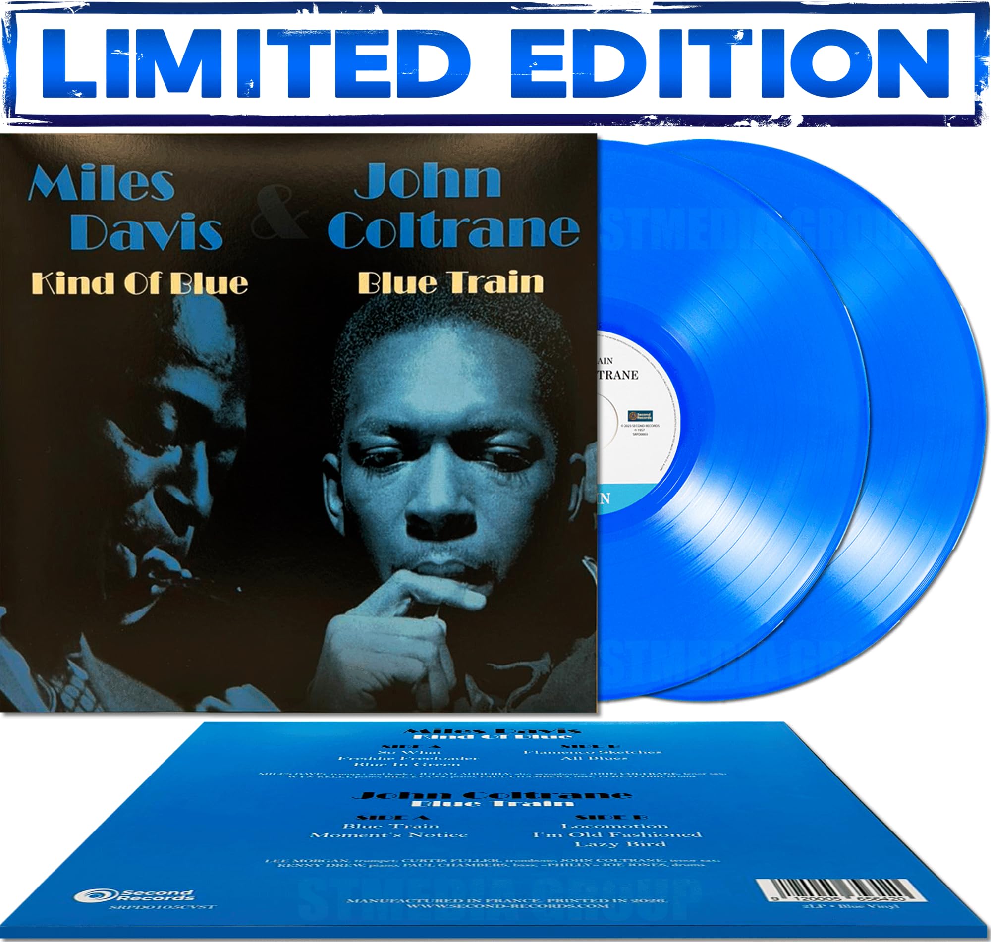 Kind Of Blue / Blue Train - Miles Davis & John Coltrane Collection - Limited Colored Edition LР
