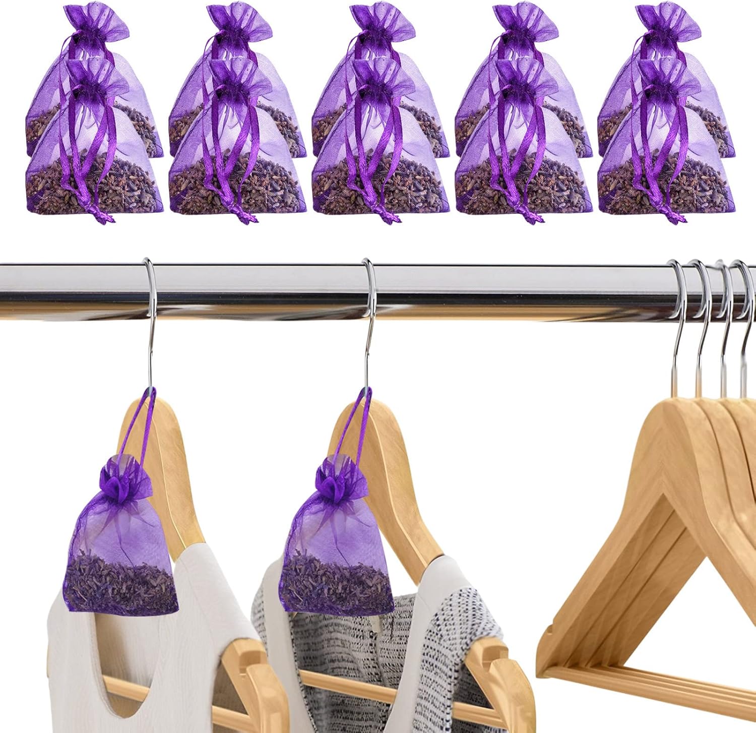 Lavender Sachet Packets Closet Deodorizer Sachets Dried Lavender