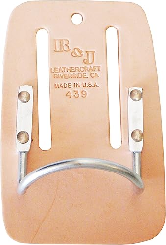 R & J Leathercraft 04395 - Soporte de martillo de cuero para cuna de acero (439)