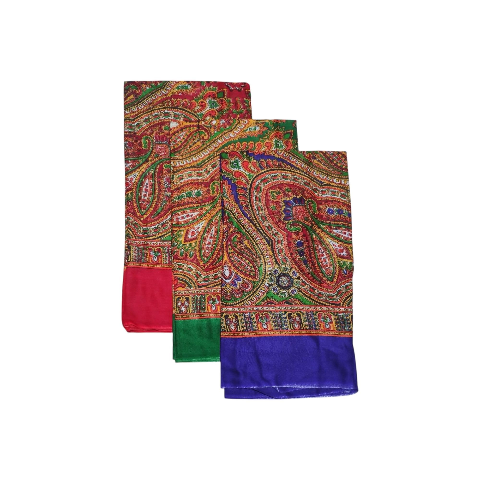 Maternity Head Scarf for Women After Delivery | 26x26 Cotton Satin Square Scarves for Girls & Ladies | Printed Hair, Neck, Ear Muffler Stole (Multicolor, Design May Vary)-image-39
