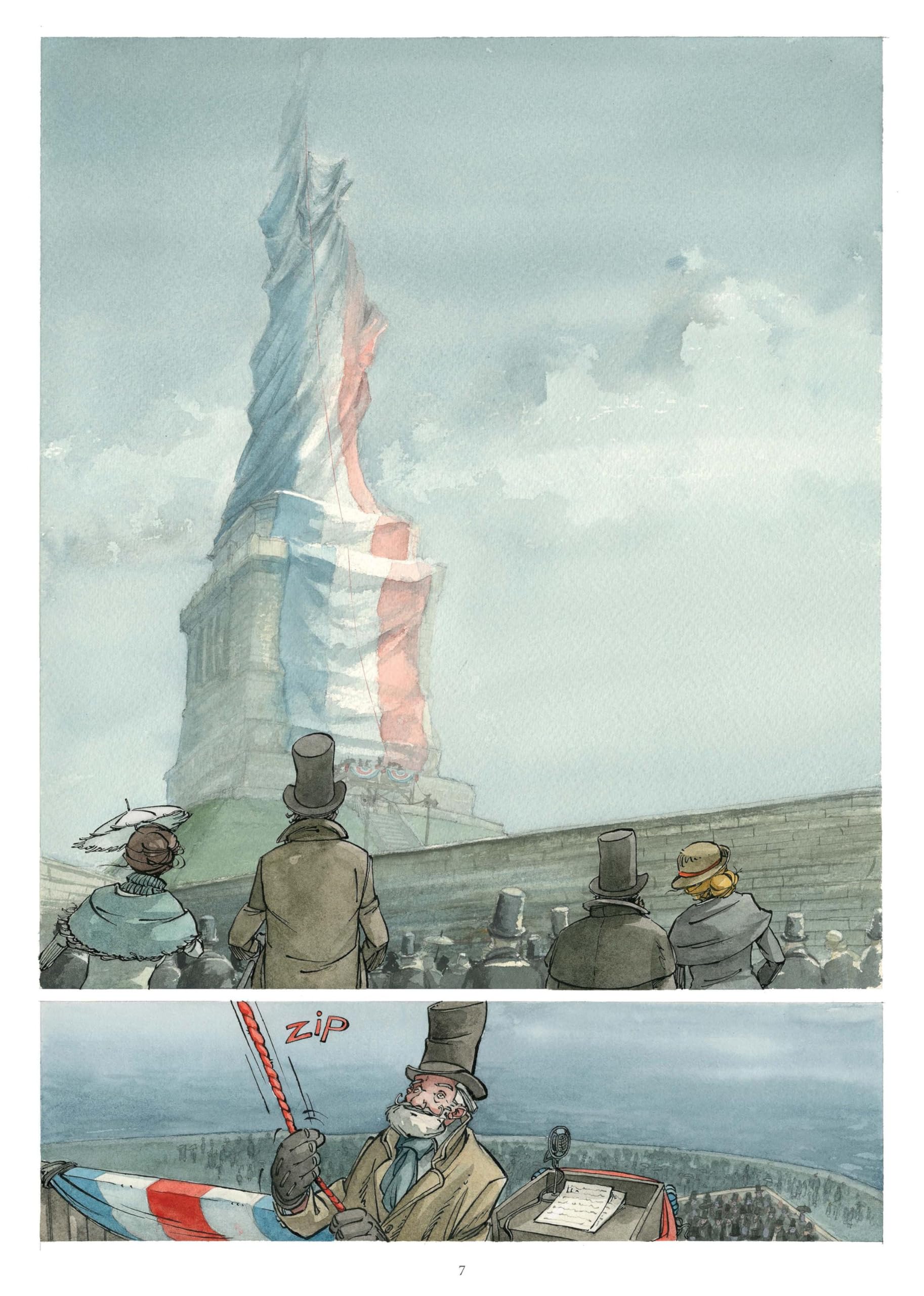 Liberty (limitierte Vorzugsausgabe): Die Geschichte der Freiheitsstatue als Graphic Novel