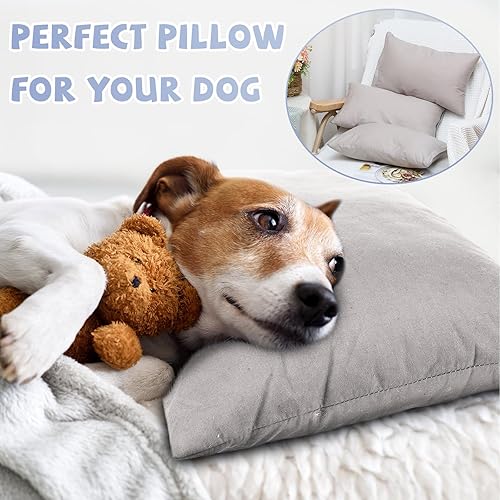 Miniatura 5 de Kigley Paquete de 6 almohadas pequeñas para guardería, almohadas de viaje pequeñas de 14 x 9 pulgadas, almohadas de bebé para niños pequeños,