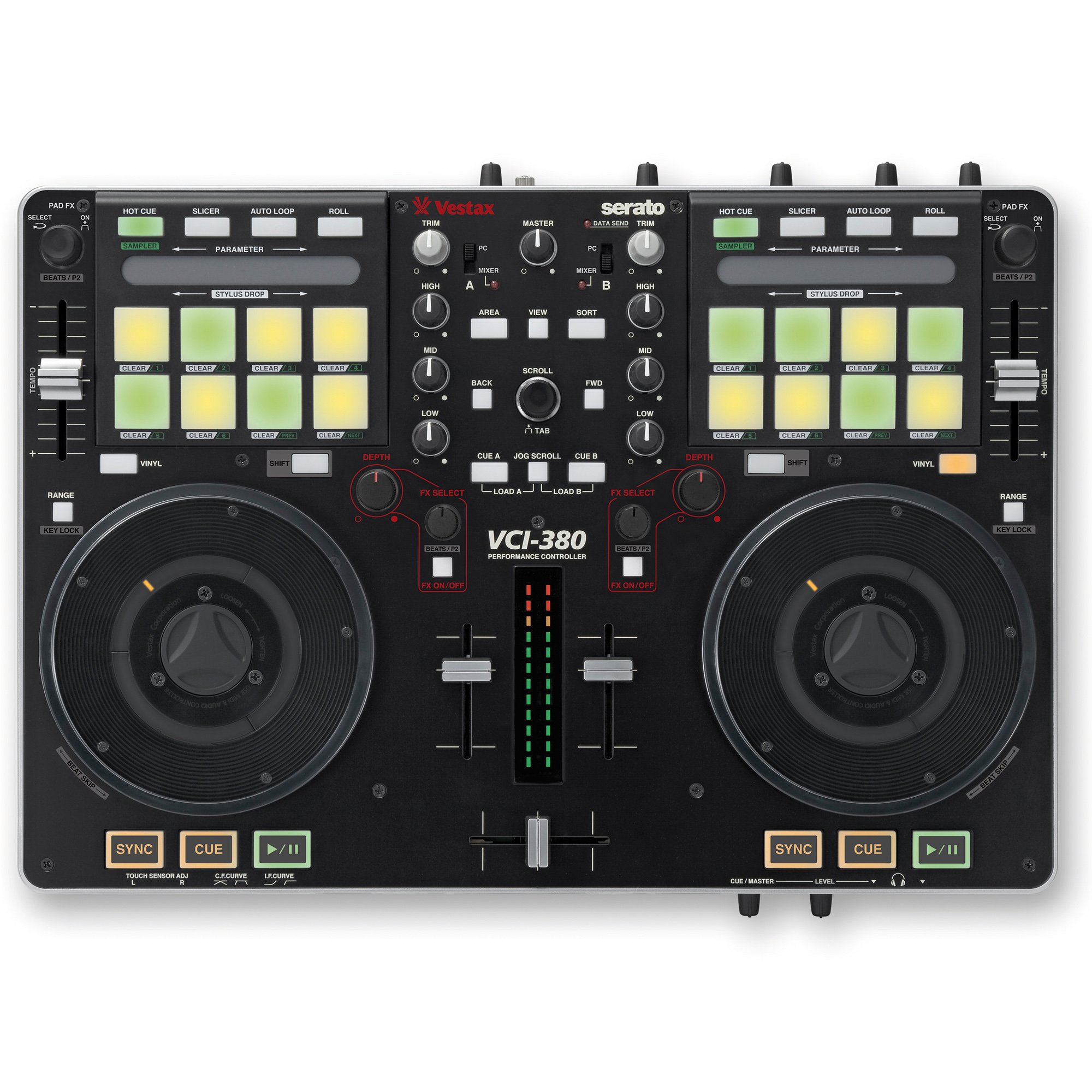 Amazon | Vestax DJコントローラー VCI-380 Serato DJ/Serato ITCH対応 