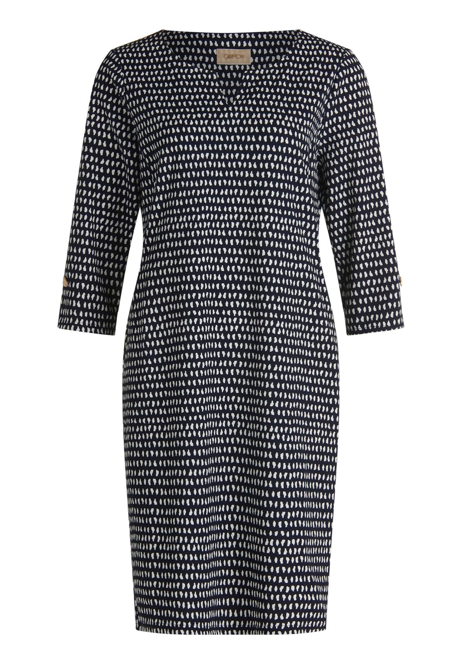 Cartoon Damen Casual-Kleid mit Muster