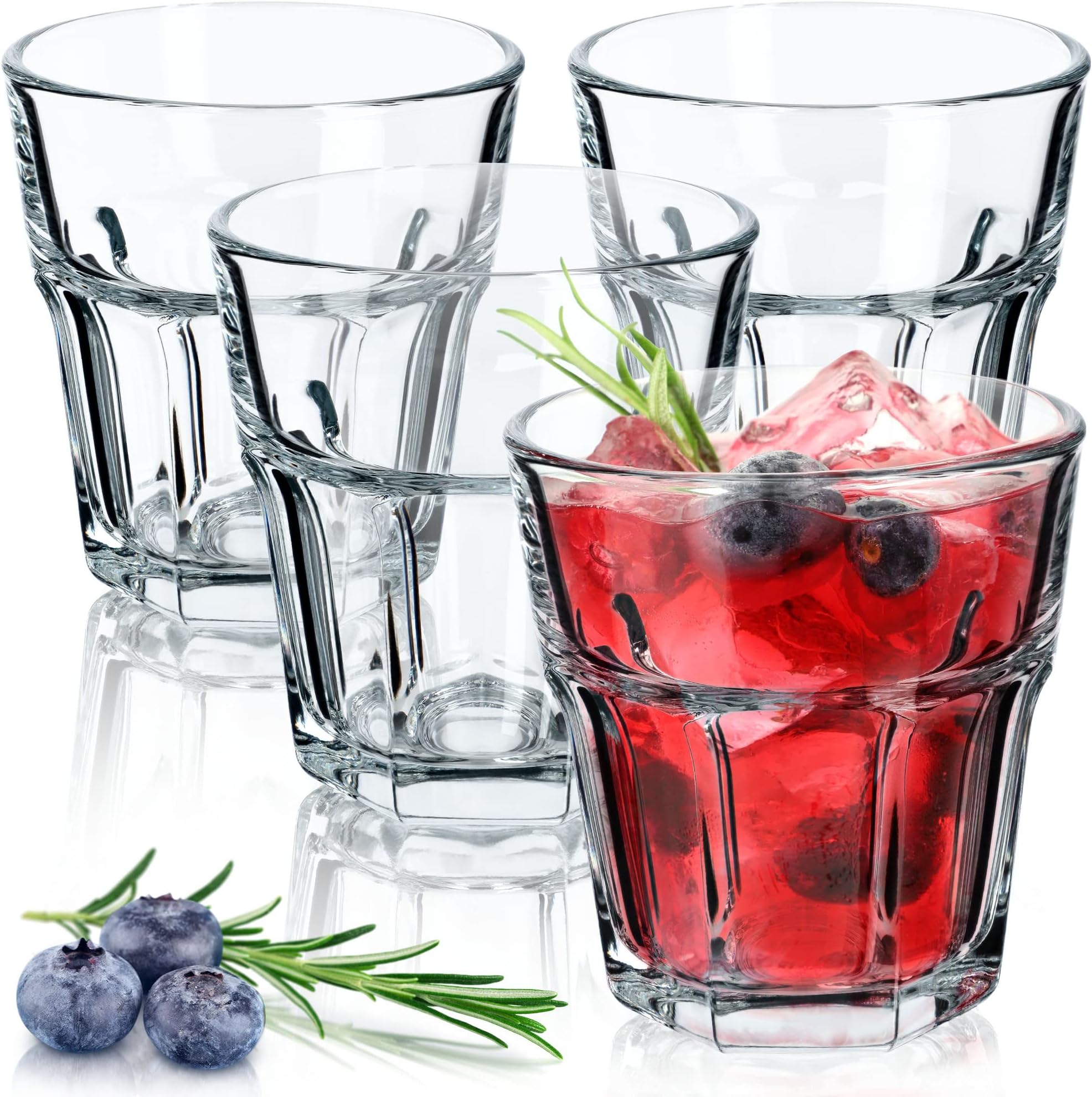 Drankglazen, Waterglazen Van Neutrum-calciumglas, 580 Ml Drinkglazen Doorzichtige Wijnglazen Moderne Universele Glazen Sapglazen Glazenset Susanne 6