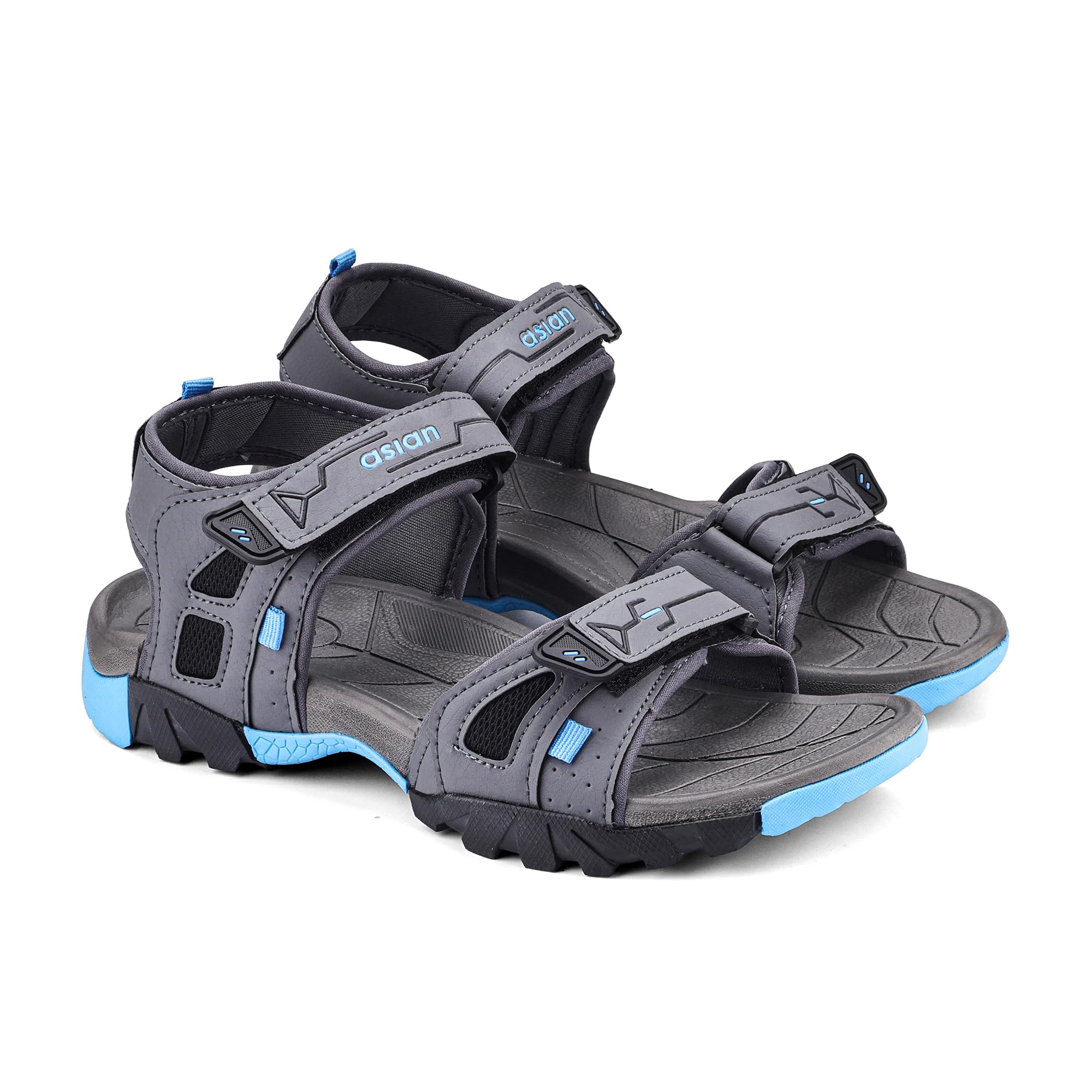 Vistara-48 Men’s Outdoor Sandals with Adjustable Straps, Cushioned Footbed, Rugged Anti-Slip Outsole, Stylish Lightweight Design | Ideal for Travel & Beach-image-38