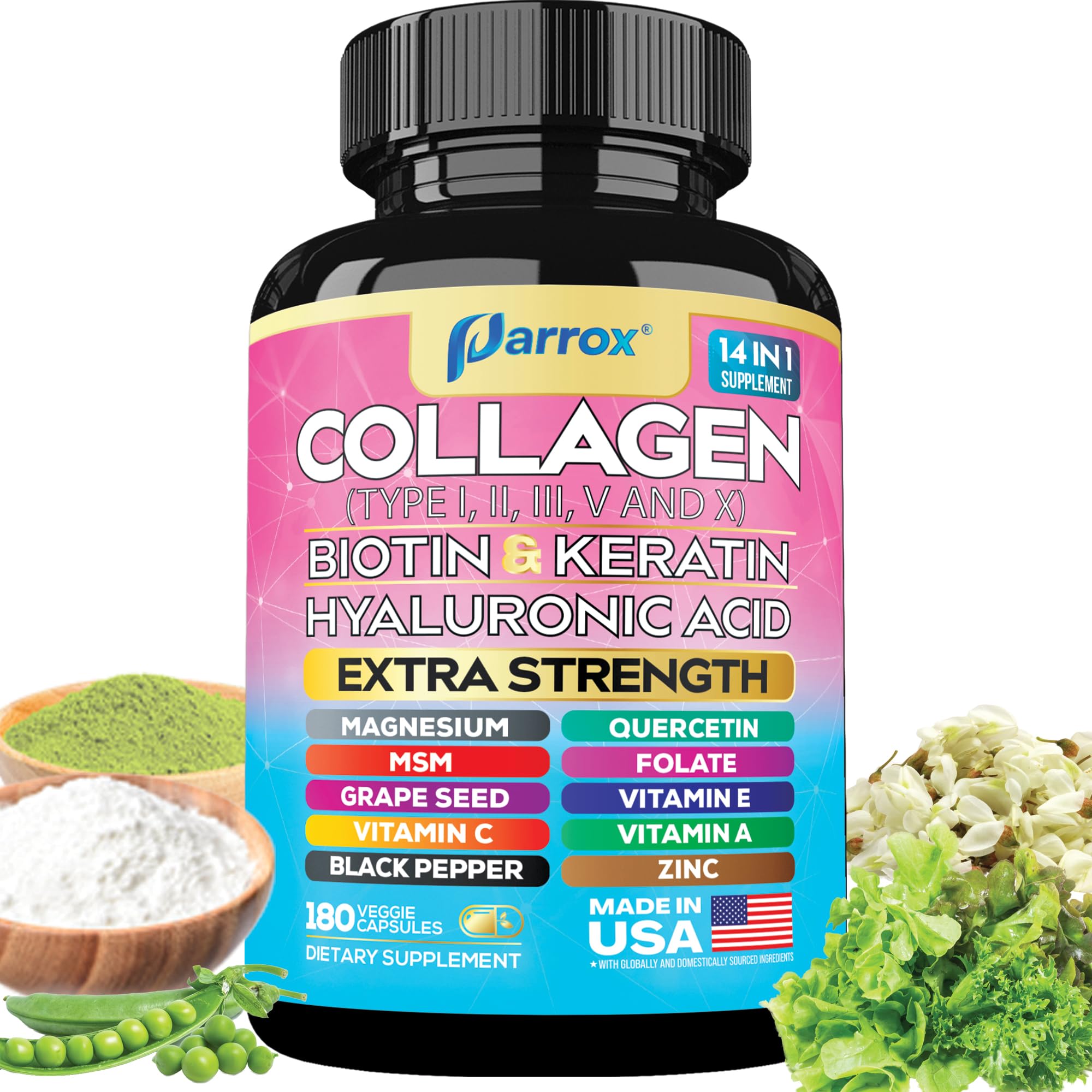 Parrox Collagen Peptides Capsules
