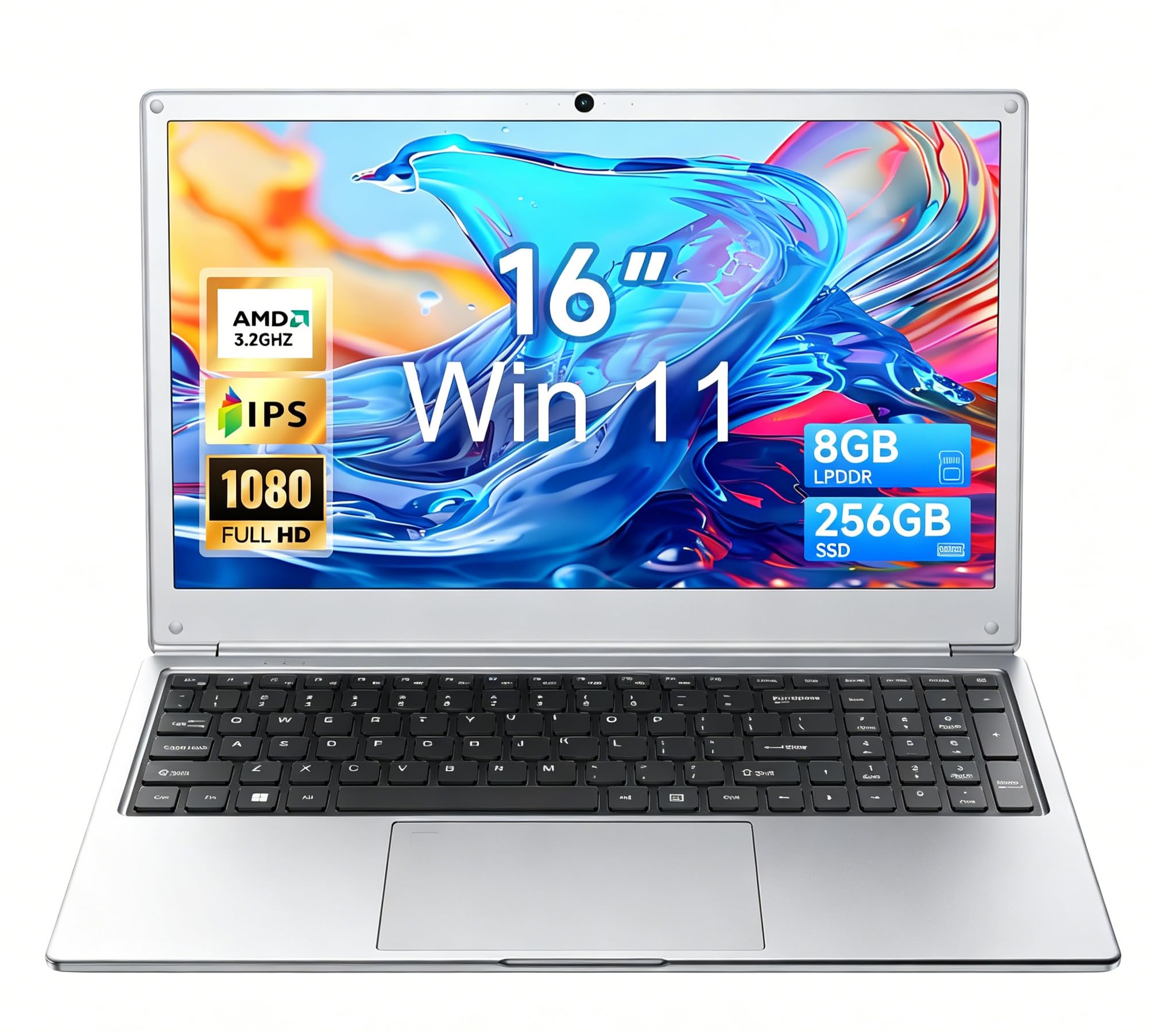 Amazon.com: Exilapsire 16 inch Laptop Computer,8GBRAM256GBSSD