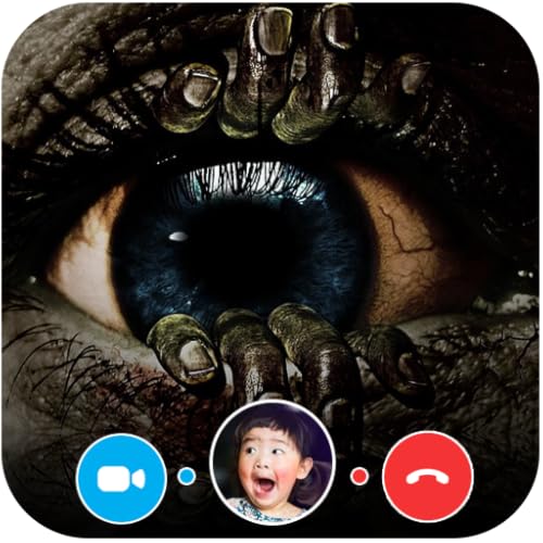 Fake video call horror eye Prank