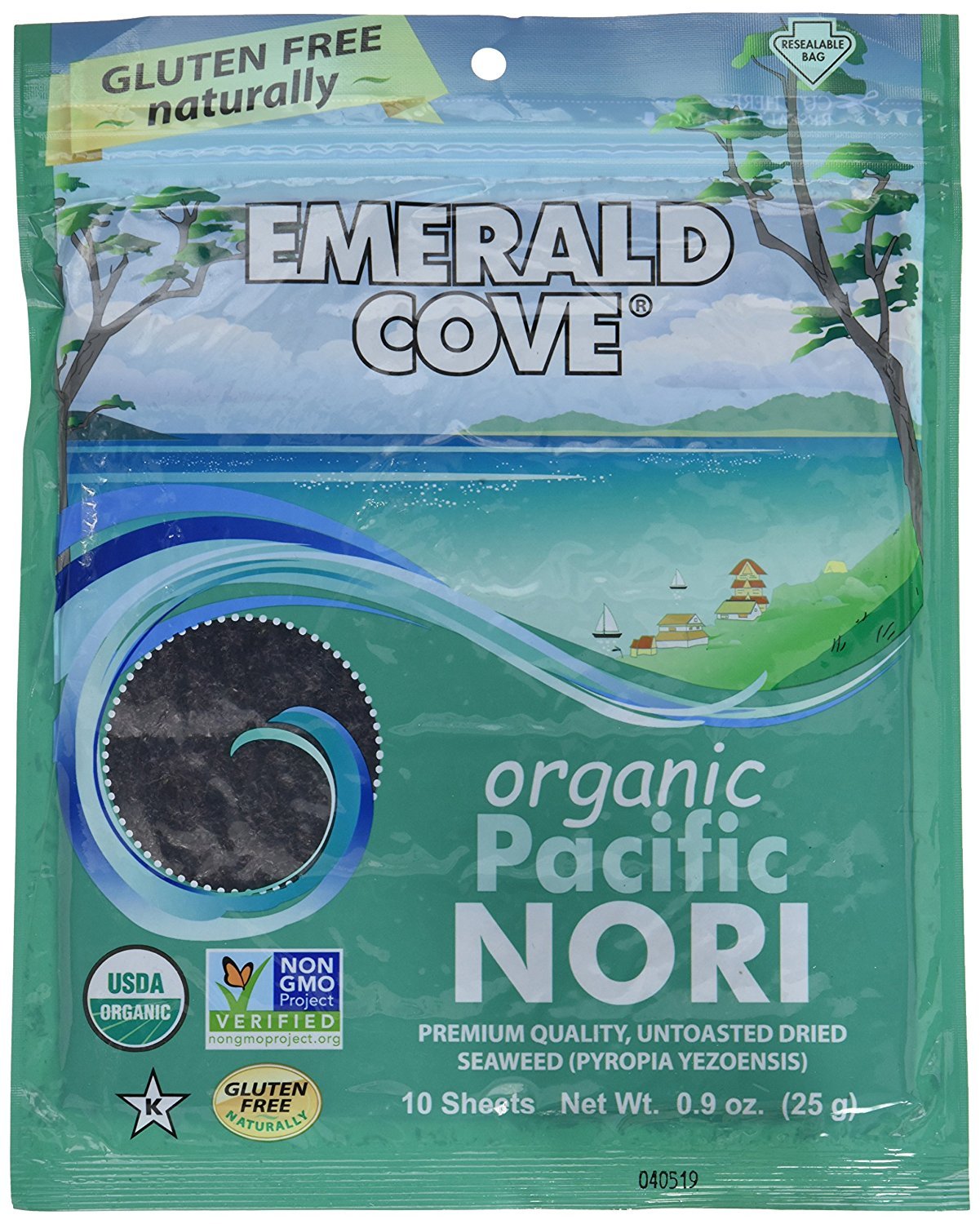 Emerald Cove Nori, 0.9 (Pack of 6)