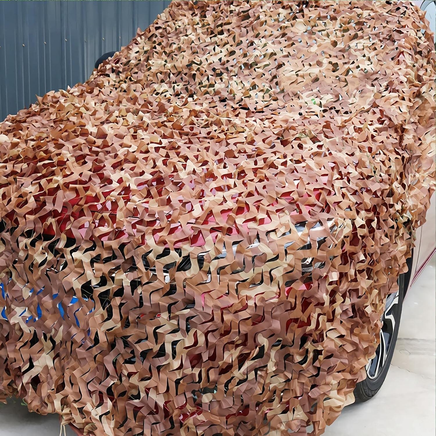Tarnnetz Camouflage Netz, 1x2m, Army Camo Tarnung Net Tarnung Netz Sonnenschutz Sonnenschutznetze für Haus Jagd Garten Camping Partydekoration, Sichtschutz