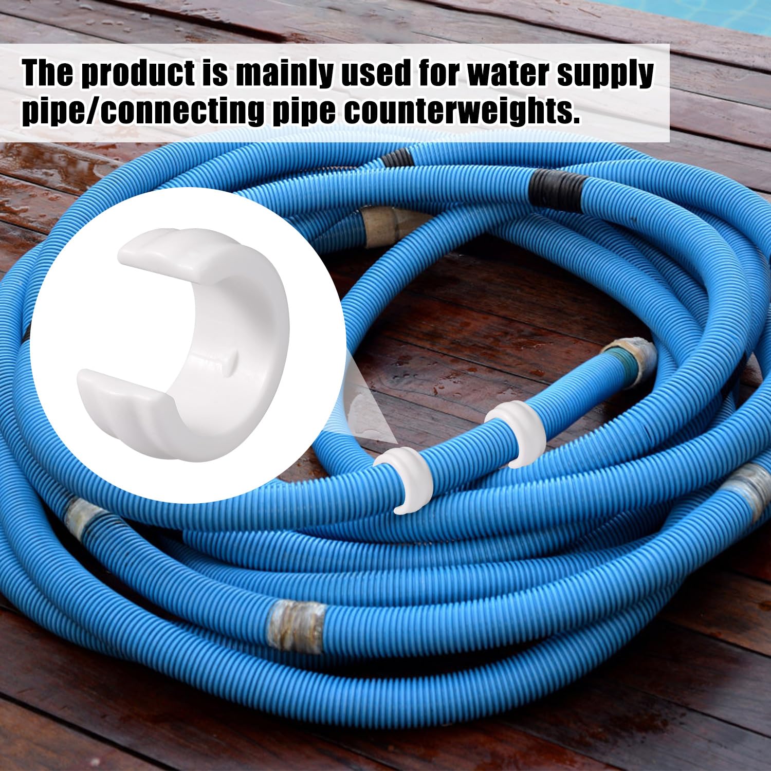 4-Pack Pool Cleaner Hose Floats – Fits Hayward PVX280PK2, Compatible With 2-Wheel & 4-Wheel Pool Vacs