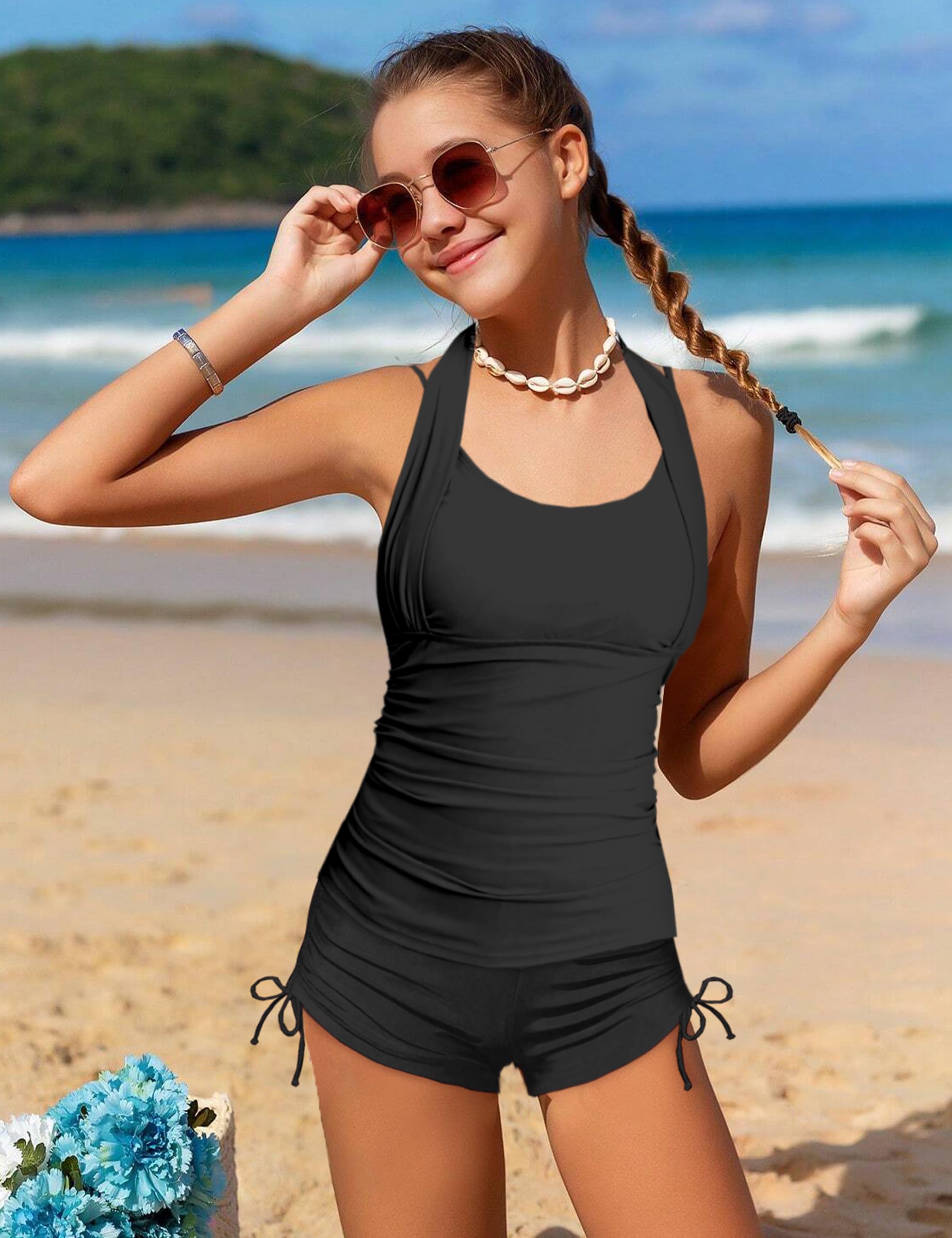 Mädchen 1 Tankini-Set