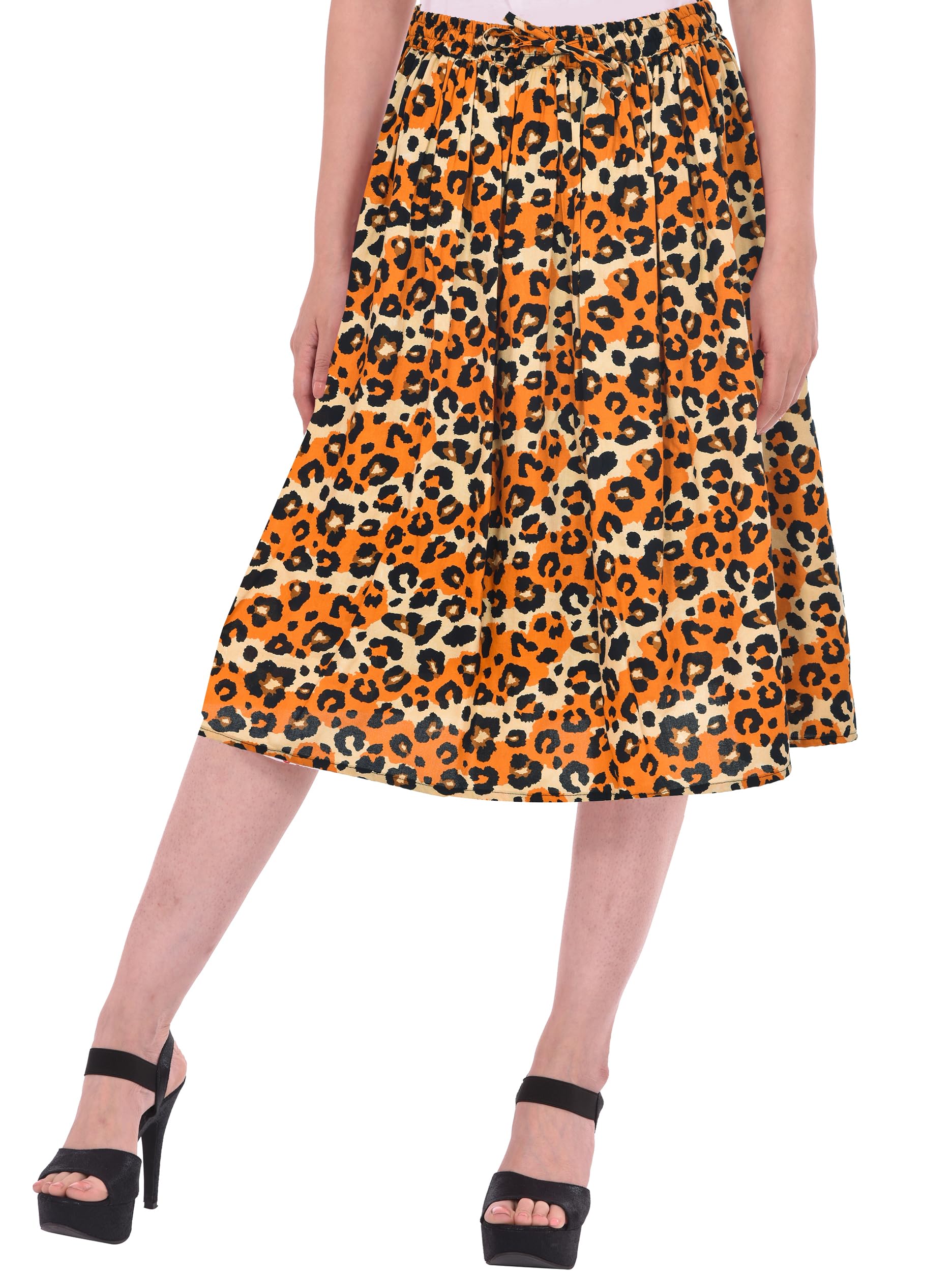 cotton breeze Women's A-line Skirt Multicolour-picture-20