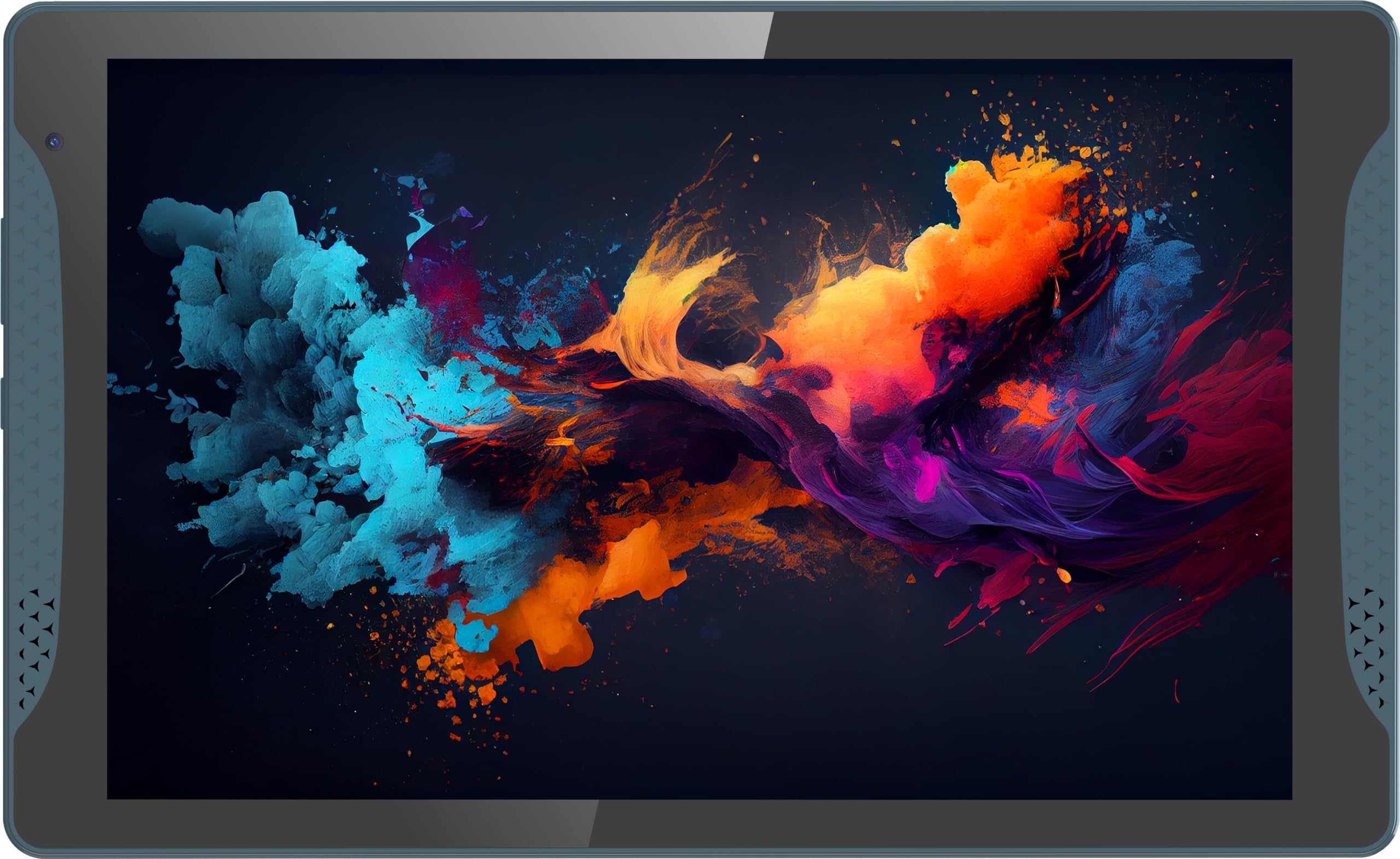 LOGICOMTab Stand Pro 2 Tablet - 10.1 inch HD Display - Built-in Stand - 64 GB - Android 13-6000 mAh Battery - Bluetooth 5.0 - Blue