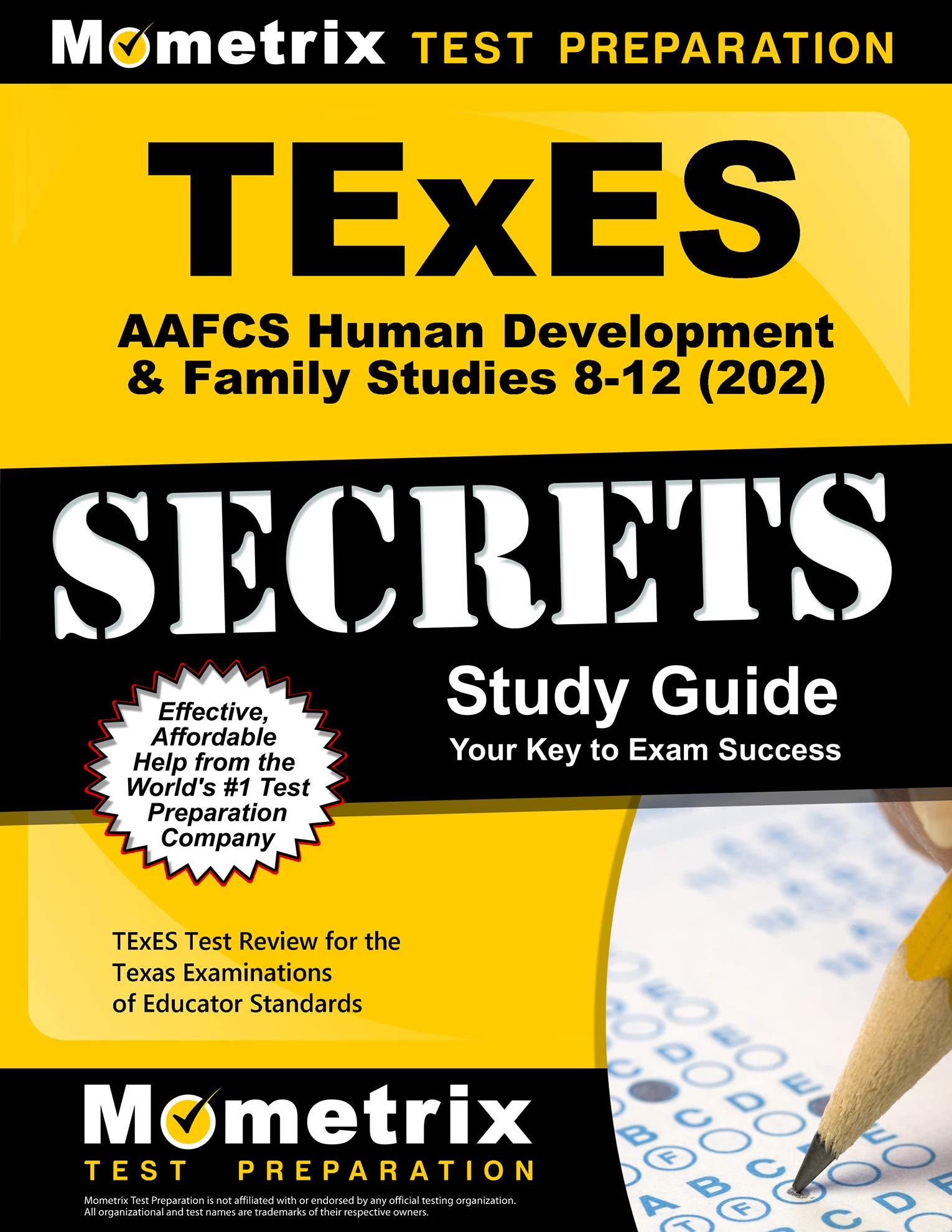 Texes 202 Aafcs Human Development & Family Studies 8-12 Exam Secrets: Texes Test Review for the Texas Examinations of Educator Standards (Secrets (Mometrix))