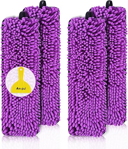 Ashsajkd Almohadilla de repuesto de trapeador de limpieza, almohadilla reutilizable lavable a máquina, compatible con trapeadores Bona, limpieza Ashsajkd Almohadilla de repuesto de trapeador de limpieza, almohadilla reutilizable lavable a máquina, compatible con trapeadores Bona, limpieza