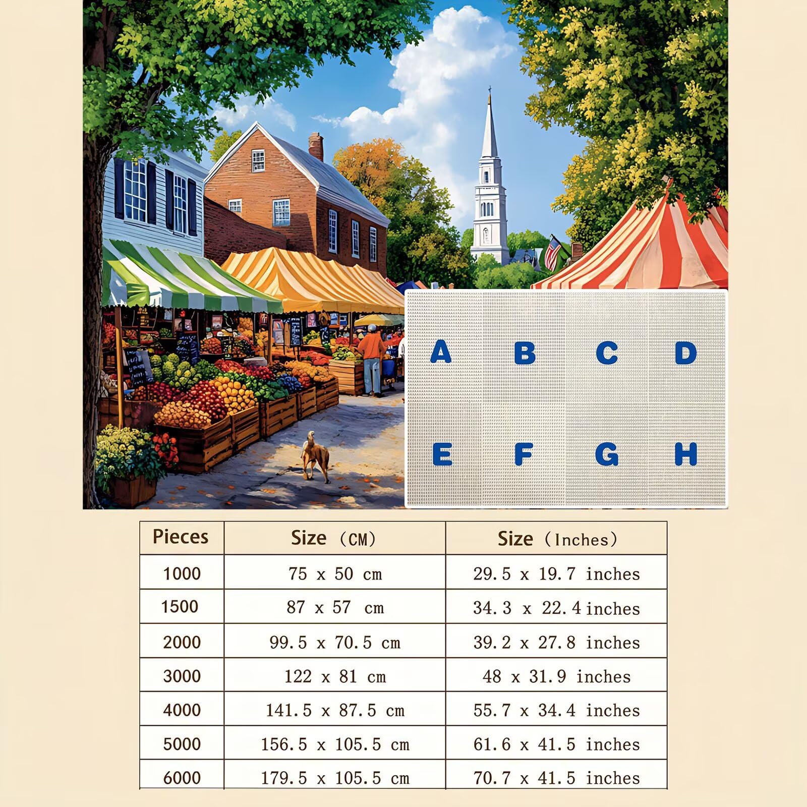 Dibujos animados calle Puzzle de 2000 Piezas, Juego de Mesa Familiar de Madera - Rompecabezas Adultos para Toda La Familia, Rompecabezas Educativo DIY y Antiestrés - Regalo de Mujer, 99 x 70 cm f0-537