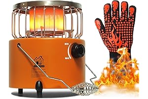 2 IN 1 Portable Propane Heater & Stove Pro