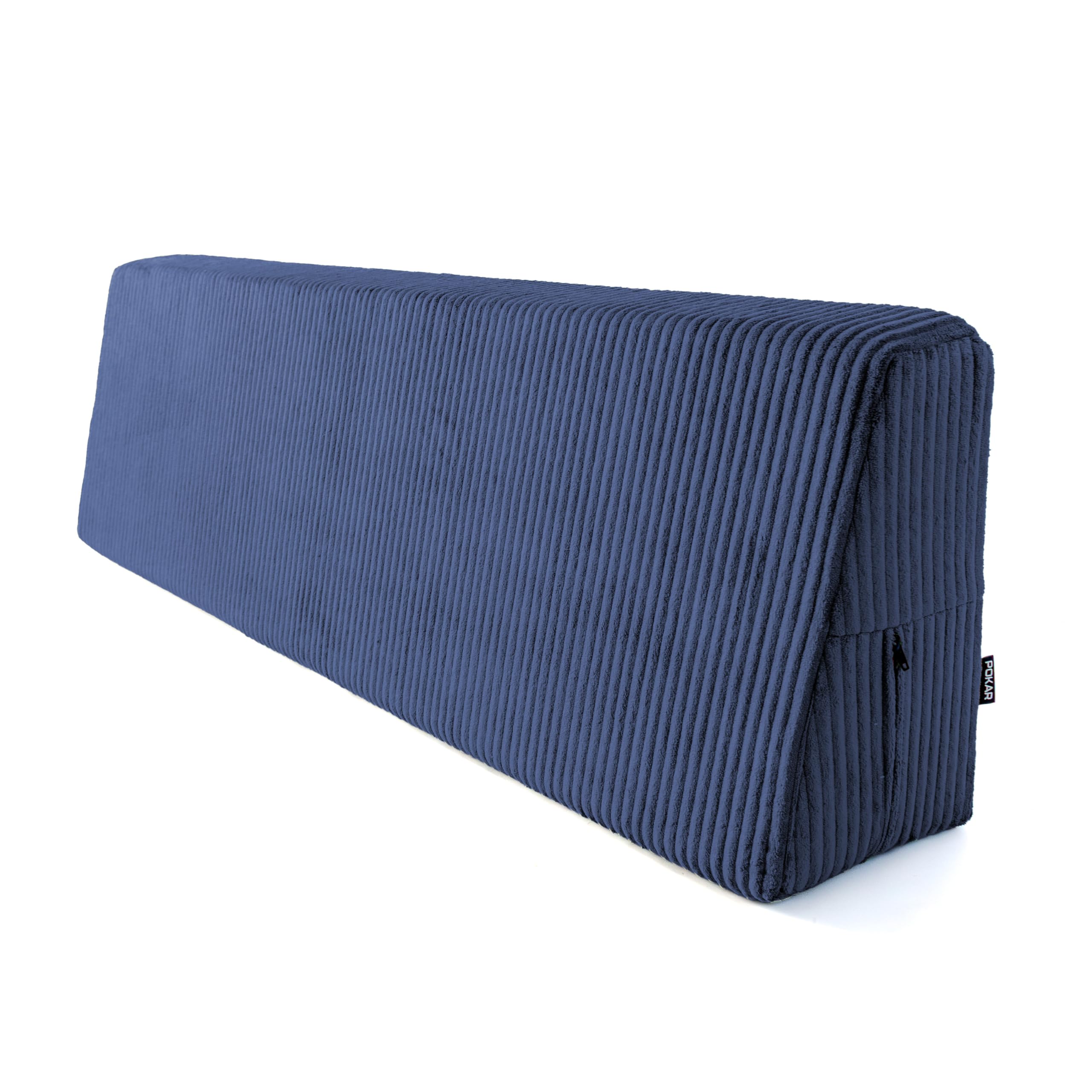 POKAR Euro Pallet Seating Set of 2: 1x seat cushion 120x80cm + 1x back cushion 120x40cm, cold foam, removable covers, Home Garden Furniture DIY, indoor outdoor pillow, without pallets, Beige — view 300