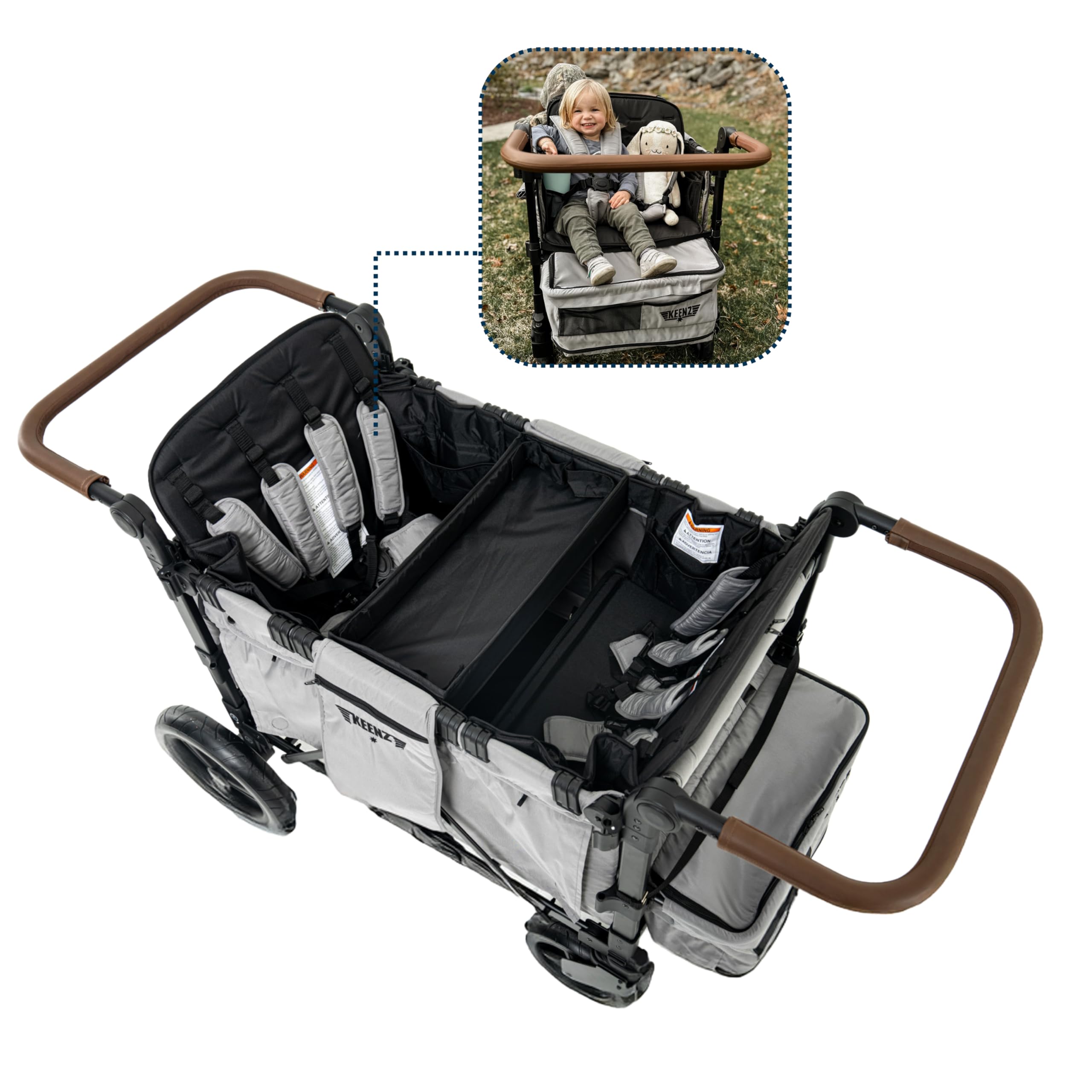 Amazon | Keenz XC+ EVO - ラグジュアリー コンフォート ベビーカー