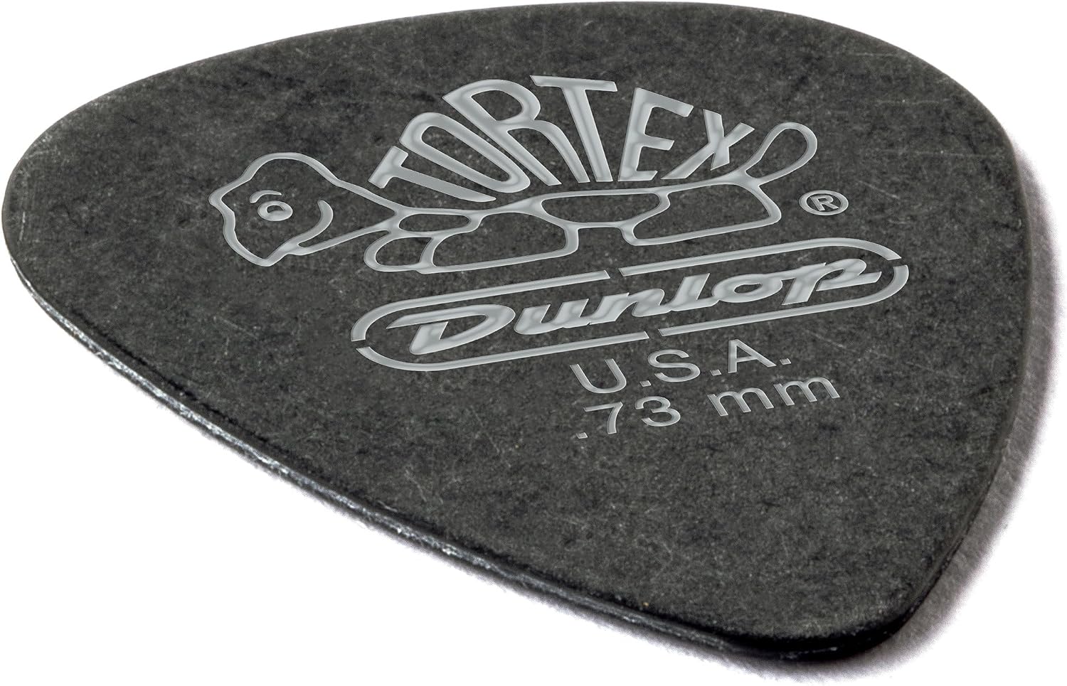 Jim Dunlop Tortex® Pitch Black Standard Pick .73MM - 12 Pack image 2