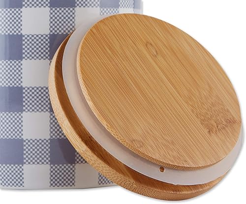 Miniatura 2 de DII Juego de recipientes de cerámica para la cocina, recipientes de almacenamiento seguros para alimentos con tapas, grandes, medianos y pequeños,