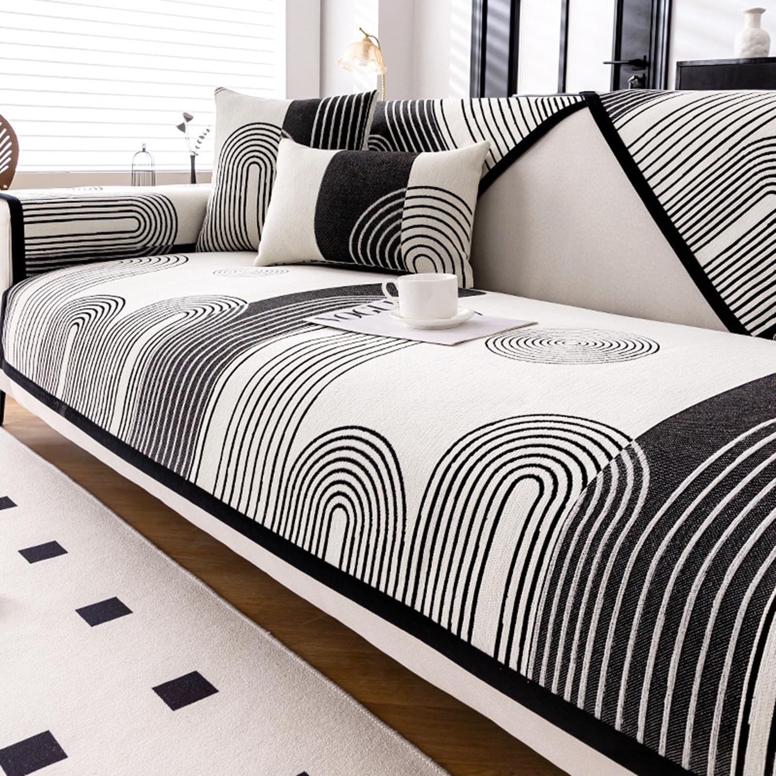 YHENGYao Chenille Couch Cover for Dogs, Thick Sofa Covers for Sectional Sofa, Washable Dog Sofa Slipcover Pet Friendly Non Slip Sofa Cover Pet Blanket