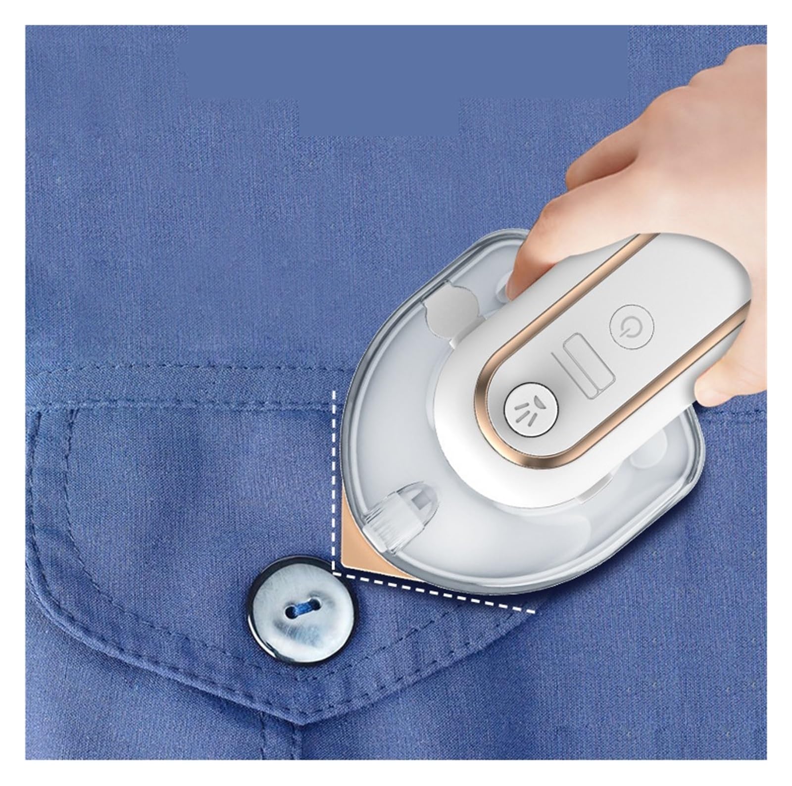 Mini vaporizador de viaje, De Prenda Inalámbrica Recargable Hierro Por Portátil,Plancha de ropa portátil