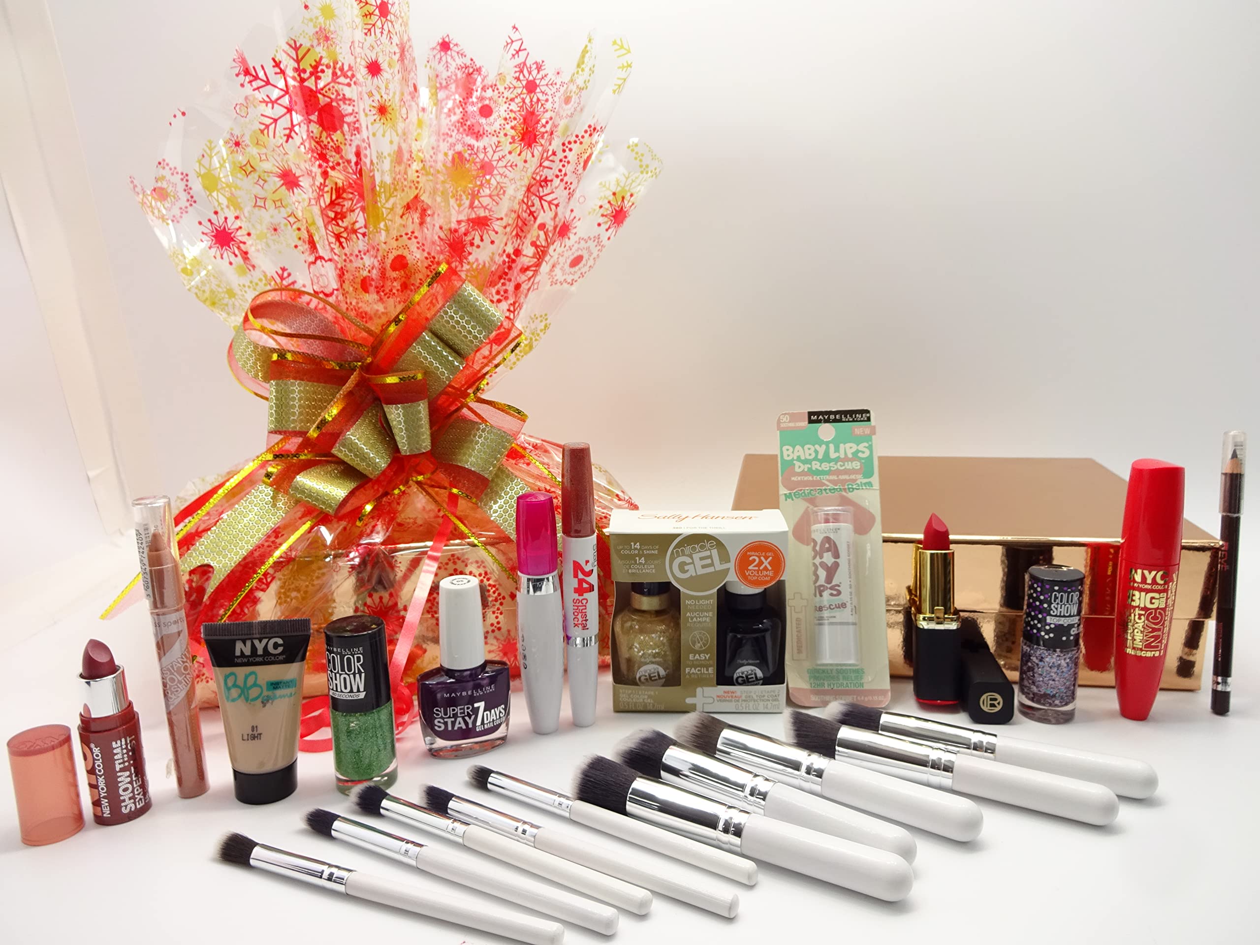 12 pezzi Profumo \u0026 Make Up Cesto Regalo per Lei ~ Carrie In The City Set di  2 Profumi + Trucco + Chiodi ~ Cesto regalo confezionato per Lei.004. :  Amazon.it: Bellezza