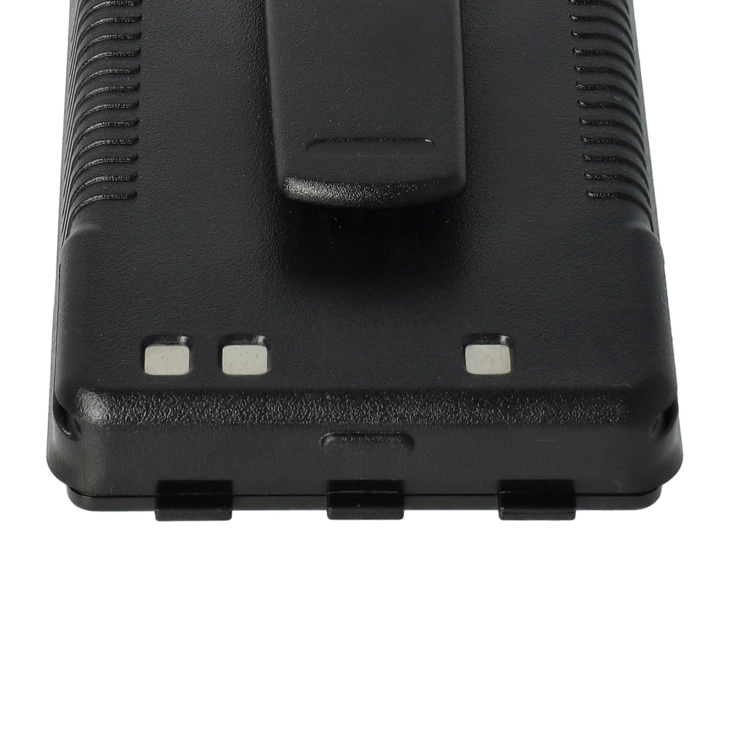 vhbw batteria compatibile con Yaesu FT-2DR, FT-1DR, VX-8R, FT-5D, FT-8DR, FT-3D, VX-8GR, VX-8DR radio (2000mAh, 7,4V, Li-Ion)