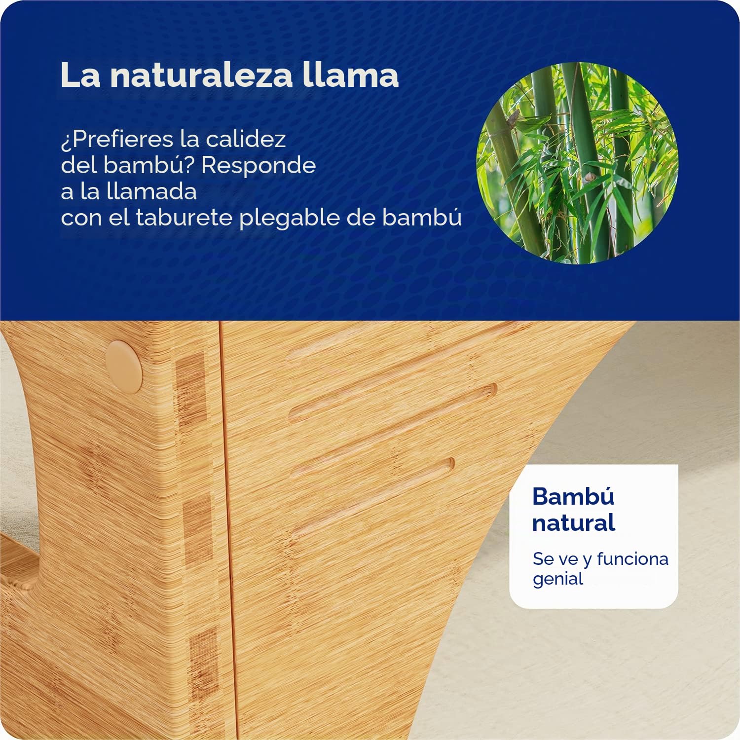 Squatty Potty Original Bamboo Flip - Taburete de inodoro para baño, altura ajustable de 7 y 9 pulgadas, color marrón