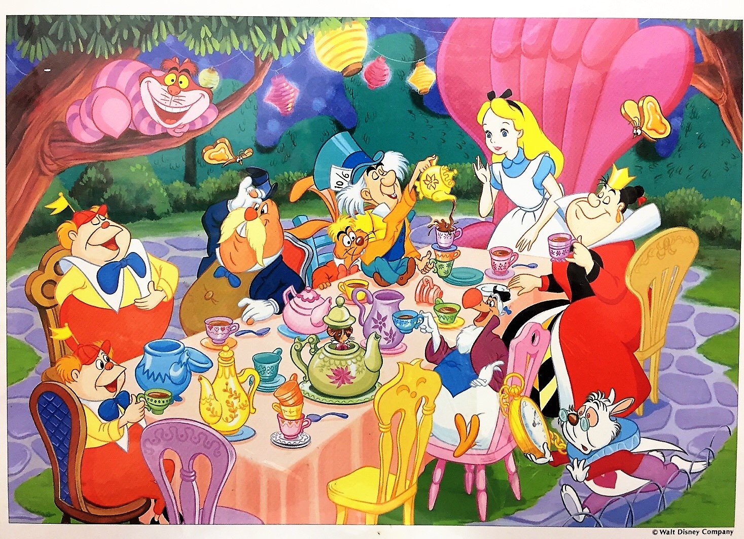 Amazon アリスのお茶会 ディズニー1000ピースジグソーパズル おもちゃ おもちゃ