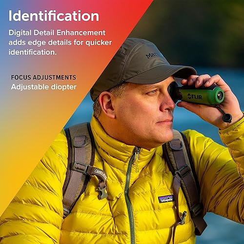 Miniatura 10 de FLIR Scout TKx - Compact InfraredThermal Imaging Monocular for Wildlife Viewing, Hunting & Outdoor & Walker's Razor Slim Electronic Shooting Earmuffs