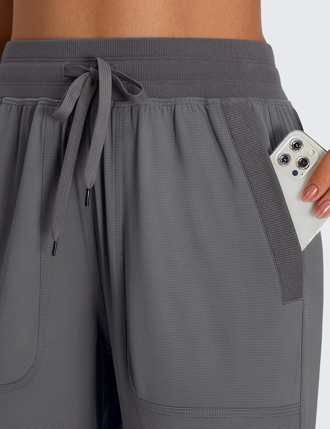 BMJL Womens Joggers High Waisted 29" Workout Track Pants with Pockets Athletic Gym Yoga Casual - Image 3