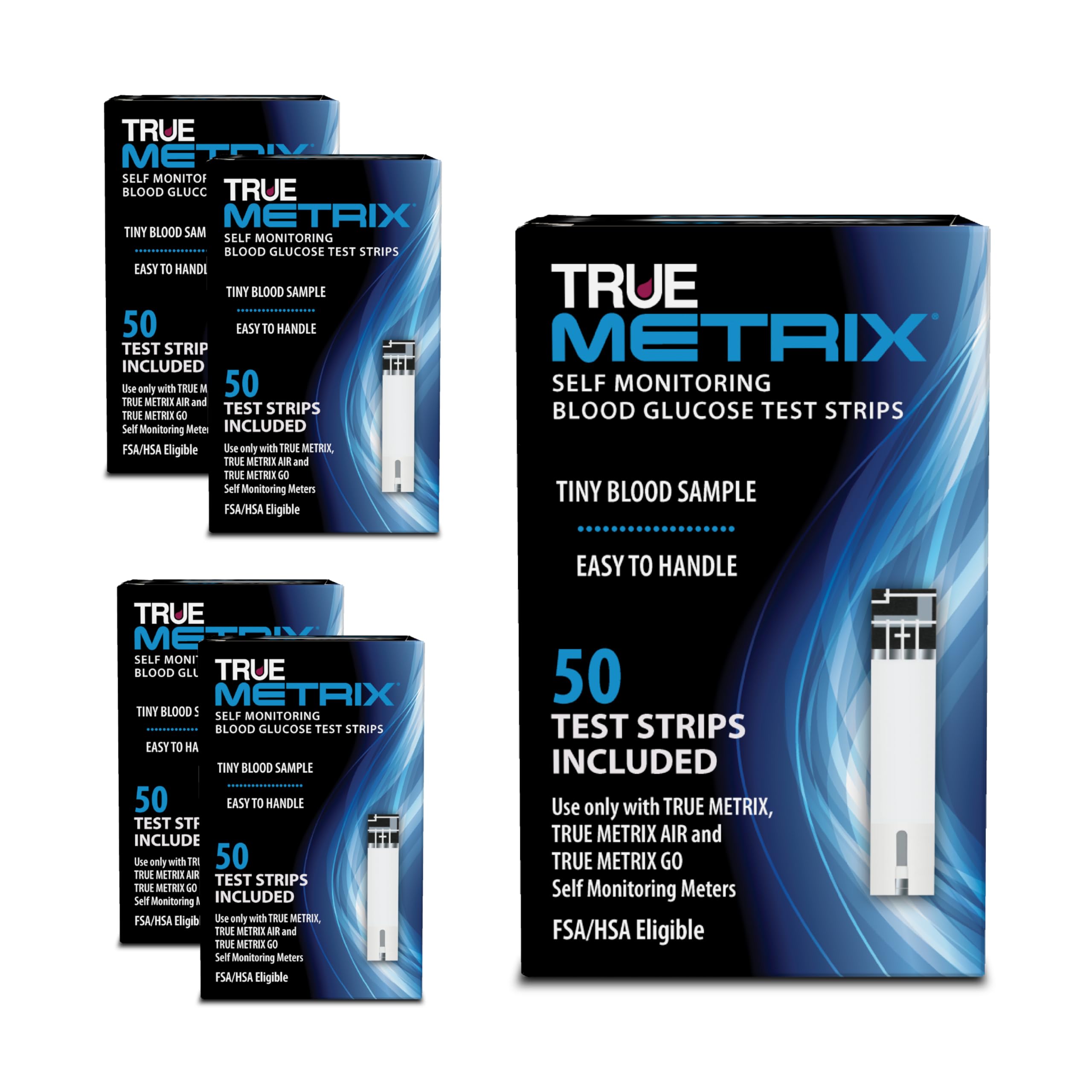 TRUE METRIX® Test Strips 5 x 50ct (250 Test Strips)