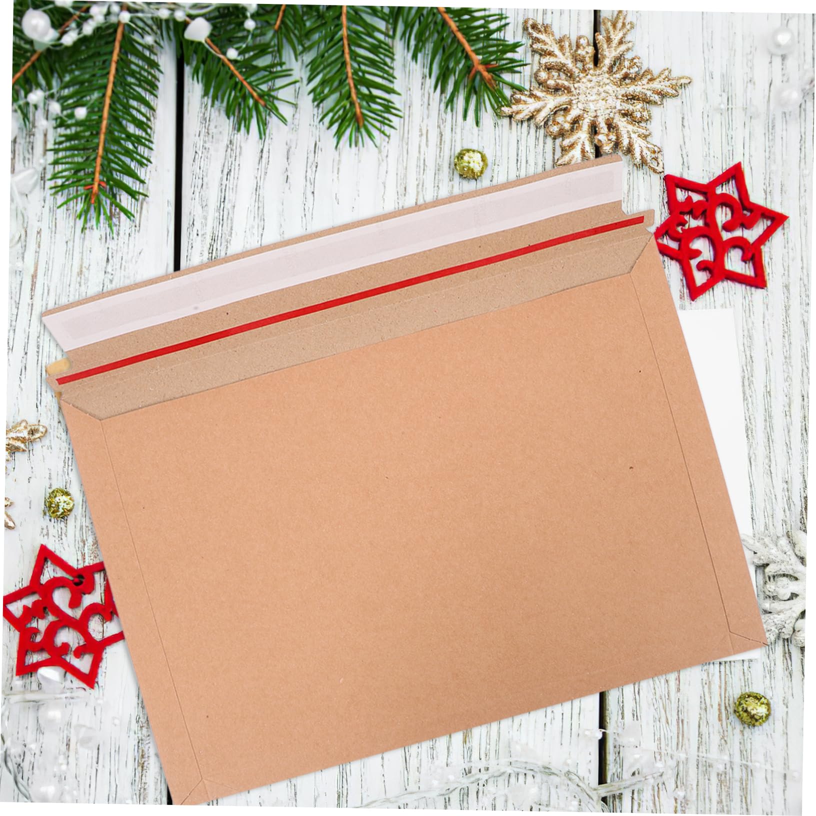DOITOOL 30 Piezas Bolsa Para Documentos De Cartón Sobres Autosellables Para Correo y Documentos De Oficina Paquete De Sobres Planos Para Envíos De Fotografía