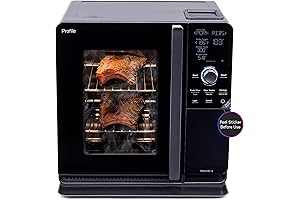 GE Profile Smart Electric Indoor Meat Smoker with Active Smoke Filtration