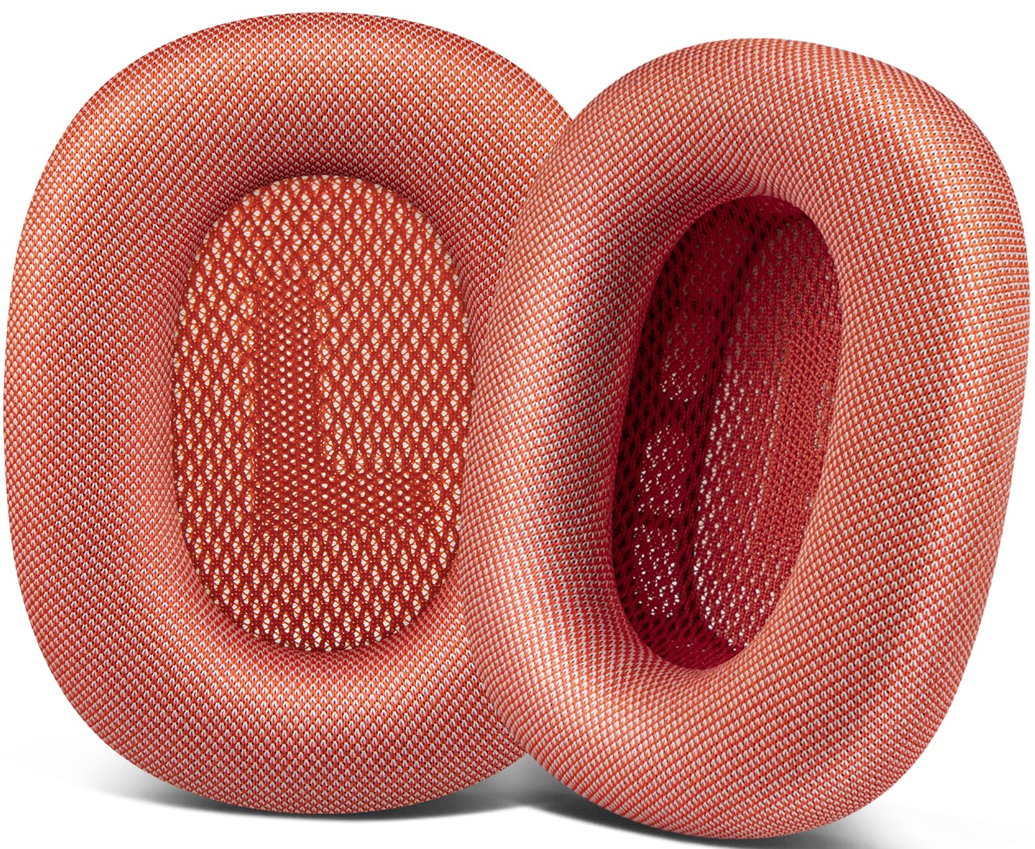 SOPROM Ear Cushions for Airpod Max Over-Ear Headphones Earpads Replacement Covers Cups Pads with Durable Mesh Fabric, Softer Foam - Pink